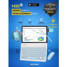 Midcom M20 Plus 10,1" IPS Ekran 8 Çekirdekli 6gb Ram 128GB Dahili Hafıza Pc Tablet Kablosuz Klavye Mouse Hediyeli