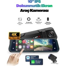 Midcom Cc-67 Fhd 10" 4K Android Car Play / Wi-Fi / Bt Tf Araç Kamerası