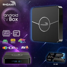 Midcom Sh-Sb1 Işlemci 4g Ram + 64GB Dahili Hafizasi Wifi Kumandalı Android 11 Tv Box 4K HDR10