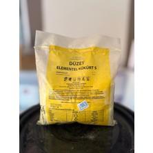 Düzey Kimya Düzey Elemental Toz Kükürt Orjinal Paketli Ambalaj 1 kg