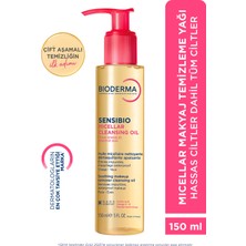Bioderma Sensibio Micellar Cleansing Oil Tüm Ciltler Yüz ve Göz Makyajı Çift Aşamalı Temizleme Yağı 150  ml