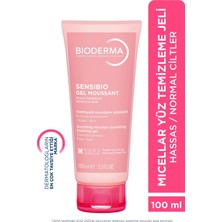 Sensibio Foaming Gel Hassas ve Normal Ciltler için Nemlendirici Etkili Durulanan Micellar Yüz Temizleme Jeli 100 ml