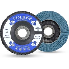 Volker Flap  Disk Zımpara Inox (10 Adet) 115X22