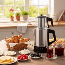 Any Morning OZ26CM10 Paslanmaz Çelik Çay Makinesi  ve Su Isıtıcı
