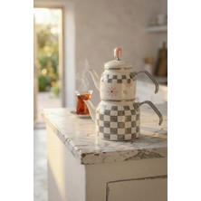 Acar Paradise emaye mini çaydanlık takımı