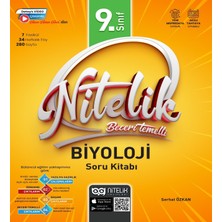 Nitelik 9.sınıf Biyoloji Soru Kitabı Beceri Temelli*yeni*