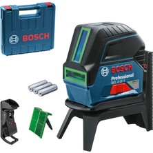 Professional Gcl 2-15 G Çizgi Lazer (15 M Çalışma Alanı, 3 x Aa Pil, Ip 54 Toza Karşı Koruma Sistemi, Yeşil Lazer, Rm1 Tutucu, Takım Çantası)