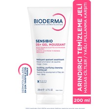 Bioderma Sensibio DS+ Hassas Ciltler Yağlı Arındırıcı Temizleme Jeli B6 Vitamini 200 ml