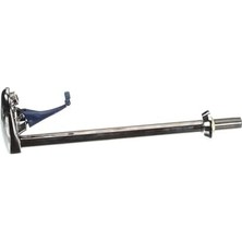 T&s Pirinç B-1210-12 30,48 cm Güverte Montaj Ayaklı Cam Dolgu 1/2-Inç Npt Erkek Şaft ile