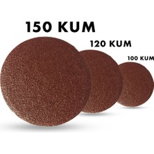 Zenflex 115 Cırt Zımpara 30'lu Karışık