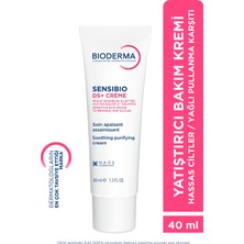 Bioderma Sensibio DS+ Kızarıklık ve Yağlı Pullanma Karşıtı Hindistan Cevizi Yağlı Bitkisel Özlü Bakım Kremi 40 ml