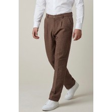 Genie Man Erkek Baggy Yazlık Kahve Pantolon