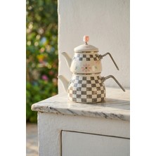 Acar Paradise Emaye Çaydanlık Takımı