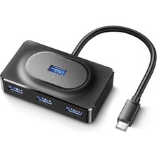 30CM 4in1 Type-C To USB Çoğaltıcı Hub Type-C To 4x Usb3.0 Mouse Yazıcı Klavye Okuyucu