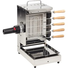 Orcamp Katlanabilir Çantalı Döner Makinesi Pilli Şiş Çevirme Özellikli SB-645-P