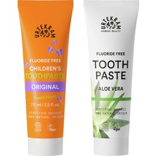 Urtekram Organik Diş Macunu Çocuk Tatlı Rezene 75 ml - Aloevera 75 ml