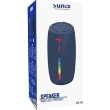 8W 2000 Mah Taşınabilir Bluetooth Hoparlör Siyah BTS-180