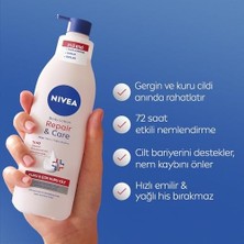 Creme Soft Banyo ve Duş Jeli 750ML ve Repair&care Yoğun Nemlendirici Vücut Losyonu 400ML, Kuru Cilt