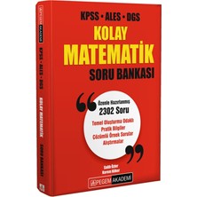 Kpss Ales Dgs Kolay Matematik Soru Bankası