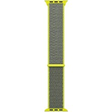 Series 4 44MM Için Hasırlı Kordon Woven Spor Ilmik