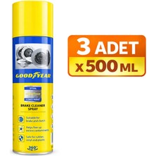Fren Balata Temizleme Spreyi (3 Adet) - Goodyear