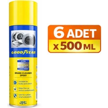 Fren Balata Temizleme Spreyi (6 Adet) - Goodyear