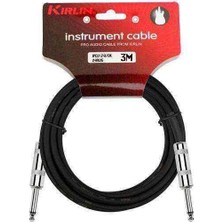 Kirlin Cable IPCV-241BK 3MT Enstruman Kablosu - Siyah