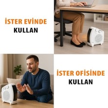 Fanlı Isıtıcı (Sfh- 6940) 2000W - Soğuk ve Yatay - Dikey Kullanıma Uygun