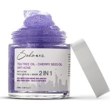 Vegan Anti Acne -Sebum Dengeleyici Durulanmayan Maske Etkili Serum 100 ml