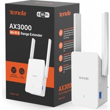 AX3000 Wi-Fi 6 Tekrarlayıcı, Wifi Sinyal Güçlendirici, 2.4ghz/5ghz Çift Bant, Yönlendiricilerle Uyumlu Wi-Fi Genişletici, Ap Modu, Wps Düğmesi, Akıllı LED Sinyali (A33), Beyaz