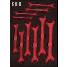 Anahtar Iki Ağız Set 10 Parça 6X7-24X27 B Sünger Yatak Boş