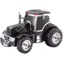 Traktör Temalı Radyo Taşınabilir Bluetooth Speaker ve Hoparlör Hediyelik ve Tarzı Iç ve Dış Mekan Multiband USB Aux Tf Kart Girişli Dekoratif Klasik Radyo WS-560 (Siyah)