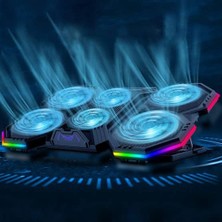 F12-1 2600RPM Yüksek Devirli Fan Gaming Laptop Soğutucu Stand