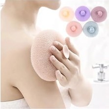 Vantuzlu Banyo Lifi Süngeri Doğal Lif Kabağı Zenginleştirilmiş Kişisel Bakım Temizlik Lifi 1 Adet