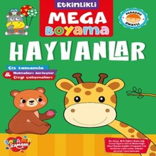 Ne Lazım Bana Etkinlikli Mega Boyama - Hayvanlar