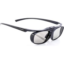 Hi-Shock Kara Cennet | 3D Tv Için Aktif 3D Deklanşör Gözlükler Sony, Samsung, Panasonic | Comp. SSG-3570CR, TDG-BT500A, TY-ER3D4MU ile [120 Hz| Pil]