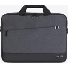 Unicity Eco MCE-1111 Çevre Dostu Laptop Çantası, Ykk Fermuarlı Çantası,  Air/pro ile Uyumlu Bilgisayar Çantası, Erkek Kadın 14.1 Inç Notebook El Çantası, Siyah