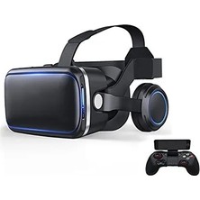 Cylzrcl Vr Sanal Gerçeklik 3D Gözlük Vr Kutusu 3D Gözlük Kulaklık Kask Akıllı Telefon Stereo Için Veri Gözlükleri (Renk: 4)