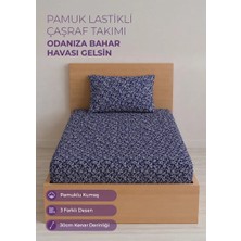 Days In Colours Pamuklu Desenli Çarşaf Takımı - Tek Kişilik - 100x200 - Rosa Serisi