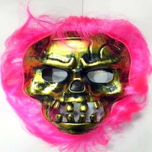 Virtustore Cadılar Bayramı Pembe Lı Maske