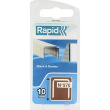Zımba Teli Tip 970, 10 mm Zımba, 896 Adet, & Decker El ve Elektrikli Zımba Makineleri Için Düz Tel Kıskaçlar