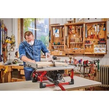 Tezgah Testere Te-Ts 254 T (2000 Watt, 89 mm Kesme Yüksekliği, Ø 254 mm Testere Bıçağı, Tezgah Genişletme, Yumuşak Başlatma, Aşırı Yük Koruma) - 4340430