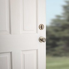 96870-098 Antik Pirinç Smartkey Güvenliğine Sahip Tylo Topuzlu Belleview Tek Silindirli Kulp