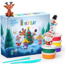 Hey Clay Yaratıcı Kil Seti - Winter Holidays