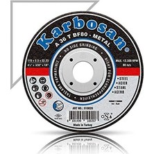 910910 Standart 115X3.0X22.23 mm Nk Metal Kesme Diski