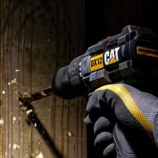 Cat DX12.2 18 VOLT/4.0AH Li-Ion Çift Akülü Kömürsüz Profesyonel Şarjlı Darbeli Matkap