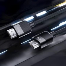 4K 60Hz 18GBPS Hdr Arc Hdcp Destekli HDMI 2.0 Örgülü Kablo 1 Metre