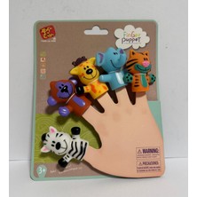 TeknoKapsül Kzl-Tl-14 Hayvan Figürlü Parmak Kukla