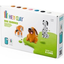 Hey Clay Yaratıcı Kil Seti - Labrador Nom Nom, Dalmatian Turbo, Beagle Walkie