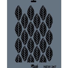 Ne Lazım Bana Rich New Seri N-347 Stencil 35X25 cm